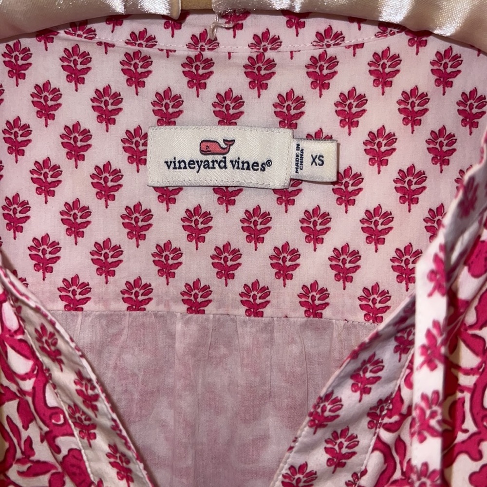 Vineyard Vines Tile Medallion Print Tunic Dress - Picture 2 of 7